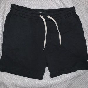 Black cotten shorts, rarely worn!!